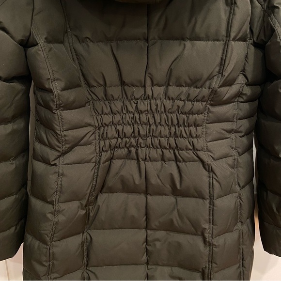 Michael Kors Black Down Puffer Fur Trim Hooded Parka Jacket - Picture 8 of 14